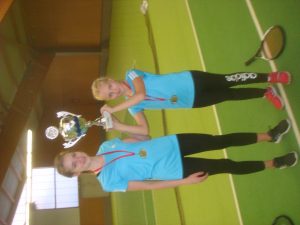 U14-Sieger Joana+Dalia